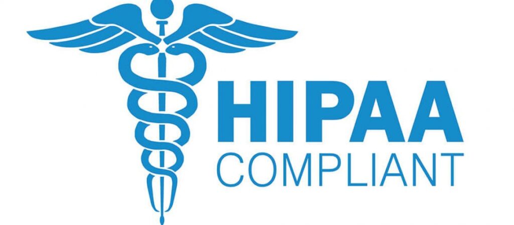 the logo for the hipaa complaints