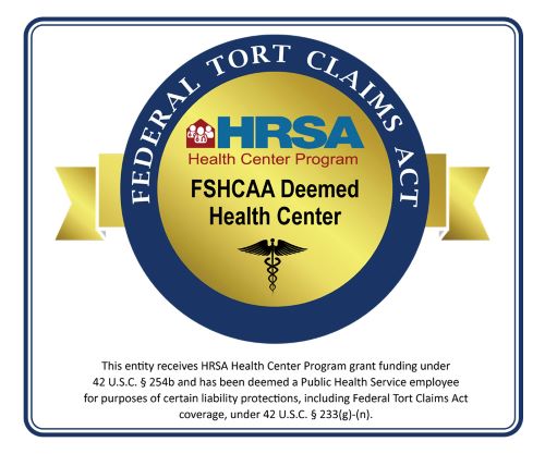 the logo for the fshica - a - deemed health center