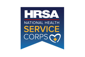 the hrsa national health service corp logo