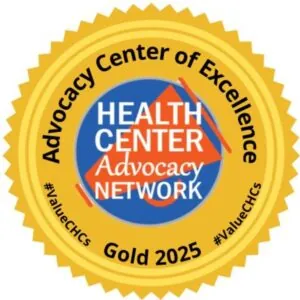 the logo for the advocacy center of excellence